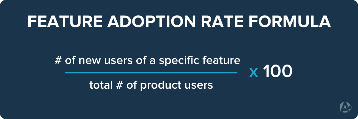 Feature Adoption Rate Formula