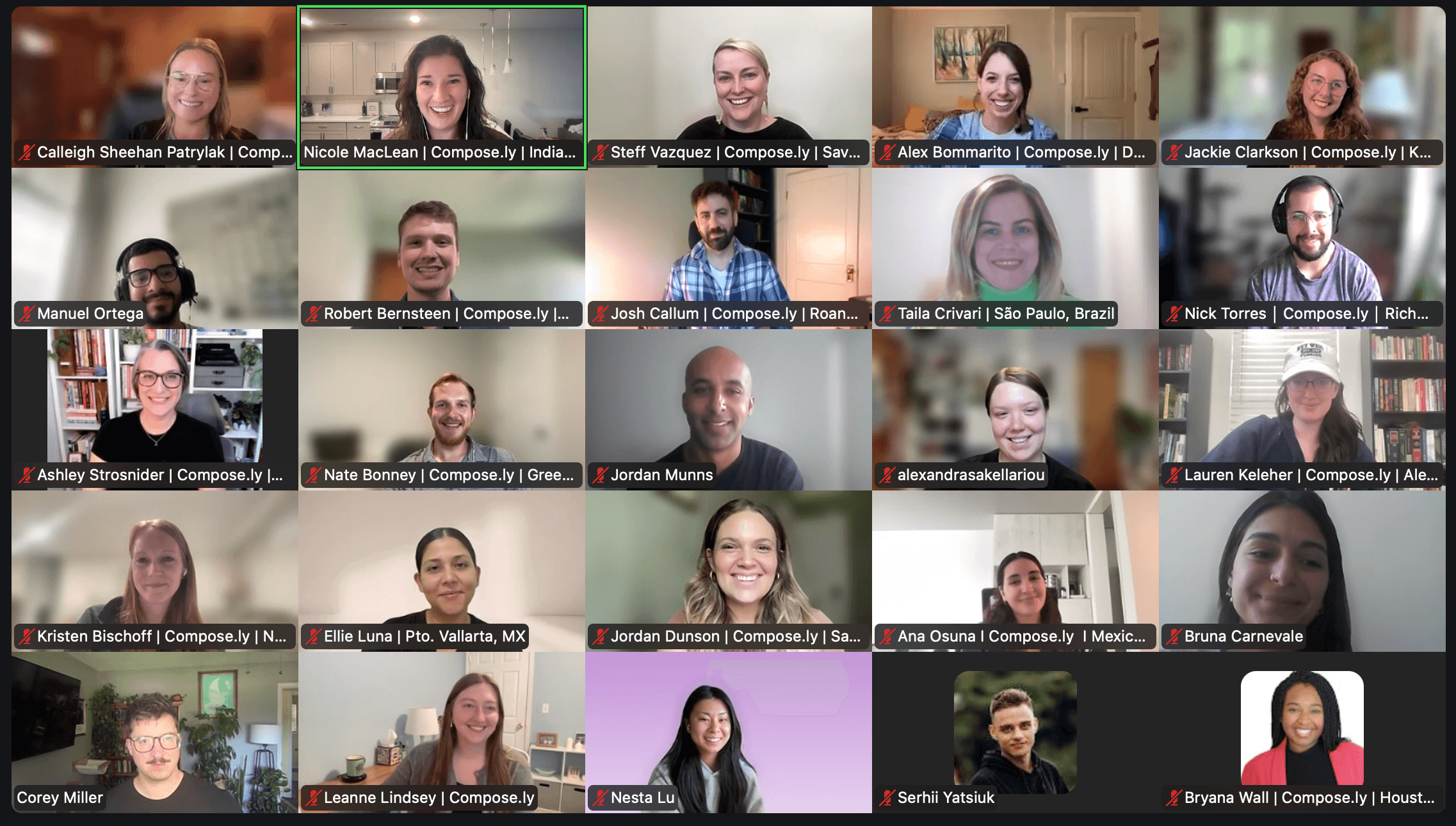 The remote-first Compose.ly team connects virtually across the U.S. and beyond, supporting clients with high-quality content from subject matter experts. The remote-first Compose.ly team connects virtually across the U.S. and beyond, supporting clients with high-quality content from subject matter experts.