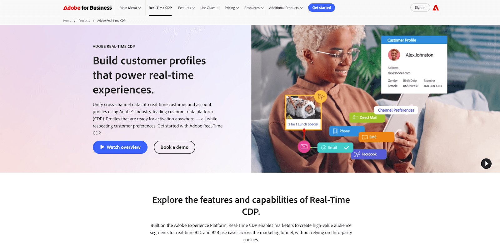 adobe real time cdp homepage adobe real time cdp homepage