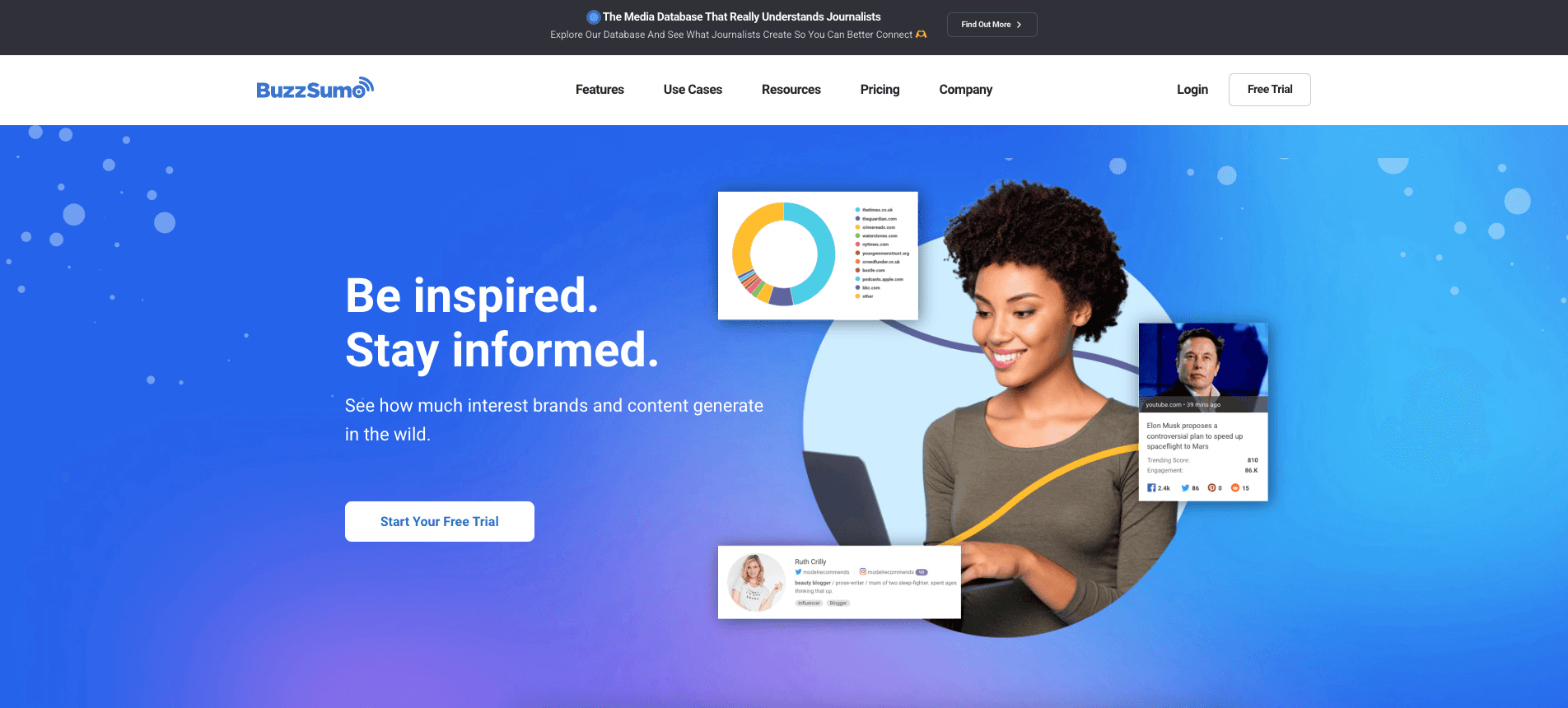 BuzzSumo website BuzzSumo website