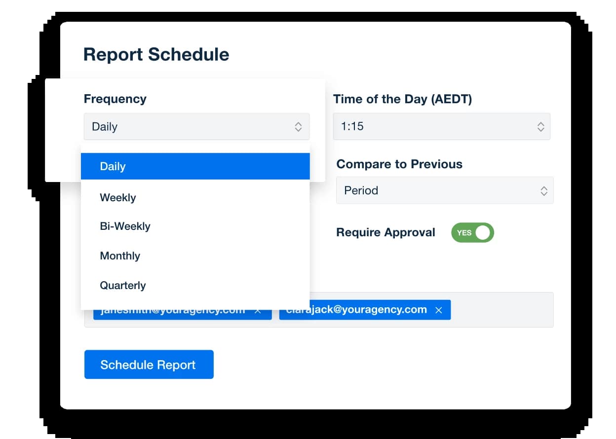 automated client reporting