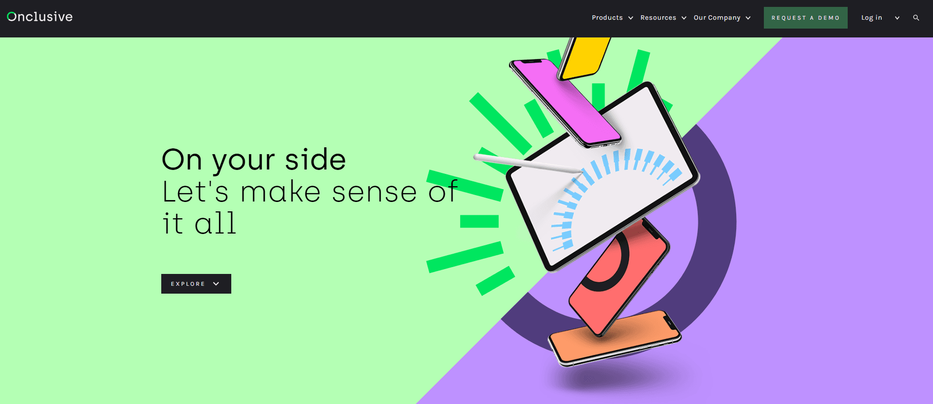 Onclusive Enterprise Share of Voice Tool - Homepage Onclusive Enterprise Share of Voice Tool - Homepage