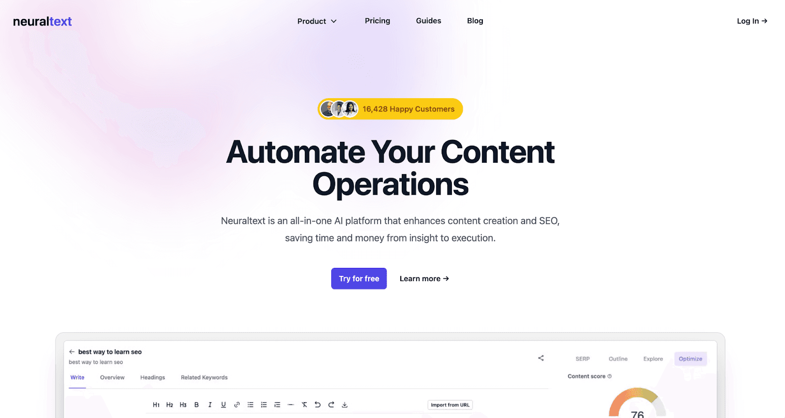 Neural Text Homepage Neural Text Homepage