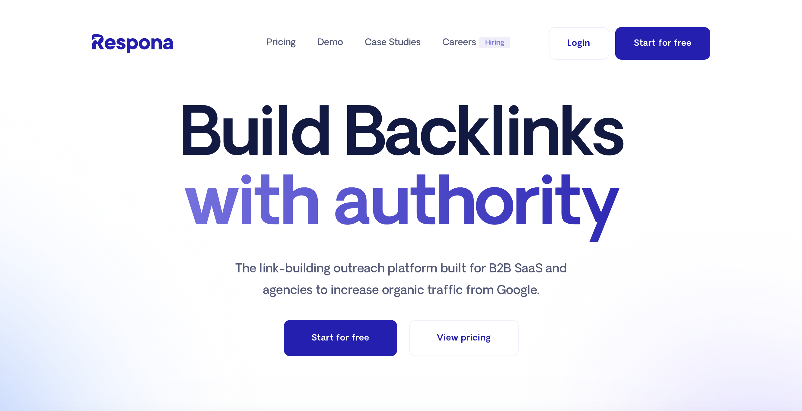 Respona Link-building tool for agencies Respona Link-building tool for agencies