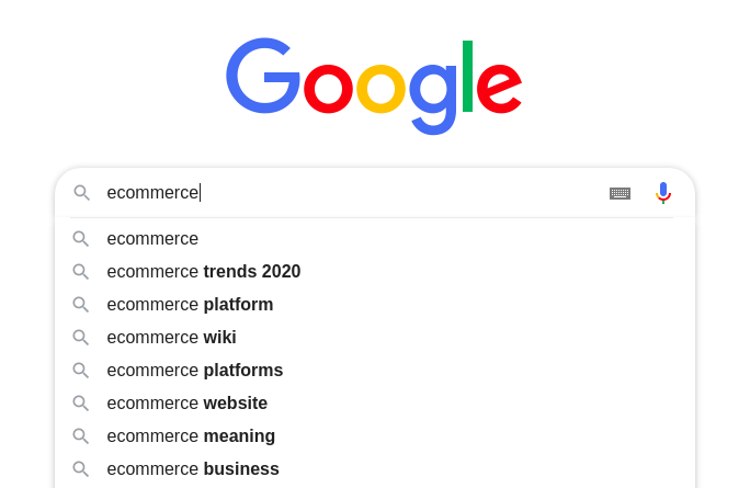 Google search query Google search query