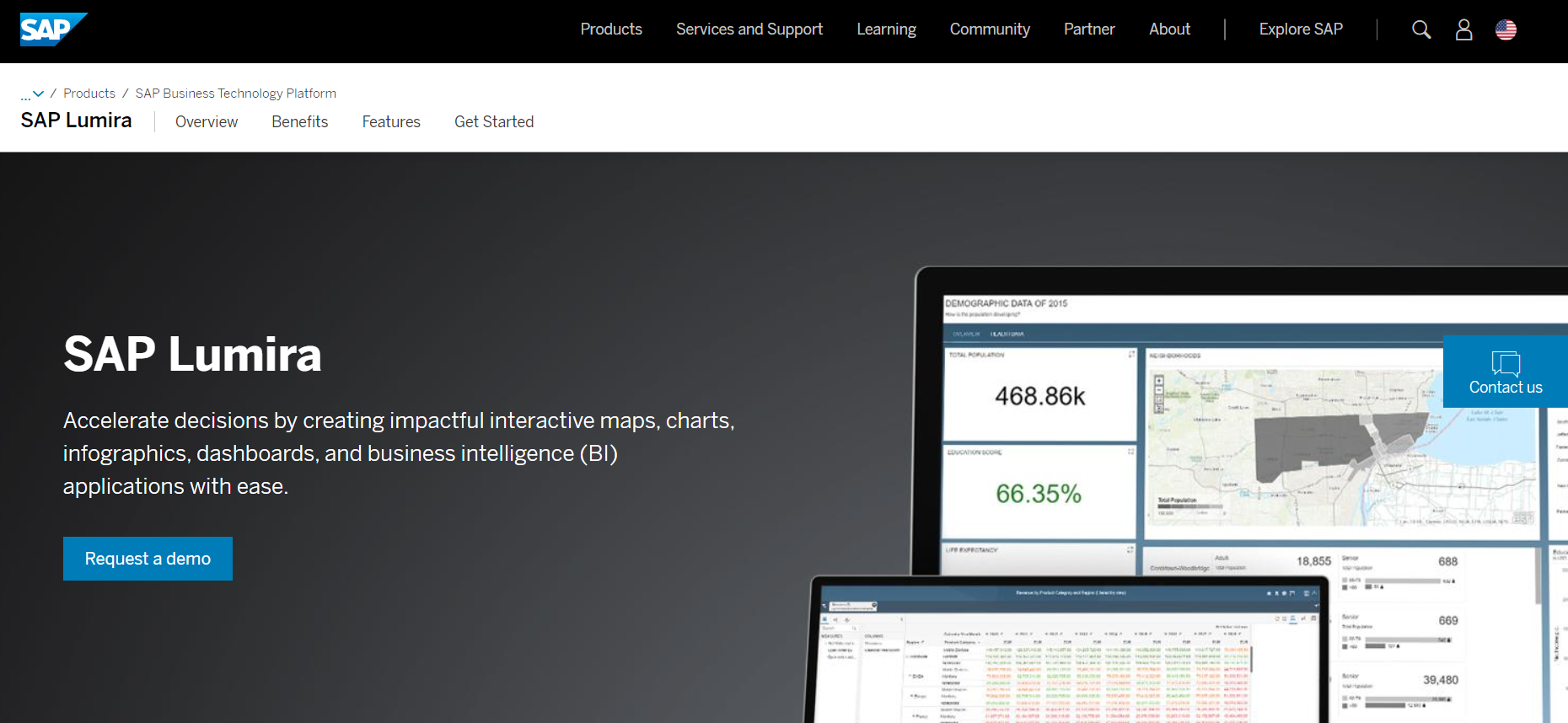 SAP Lumira Interface