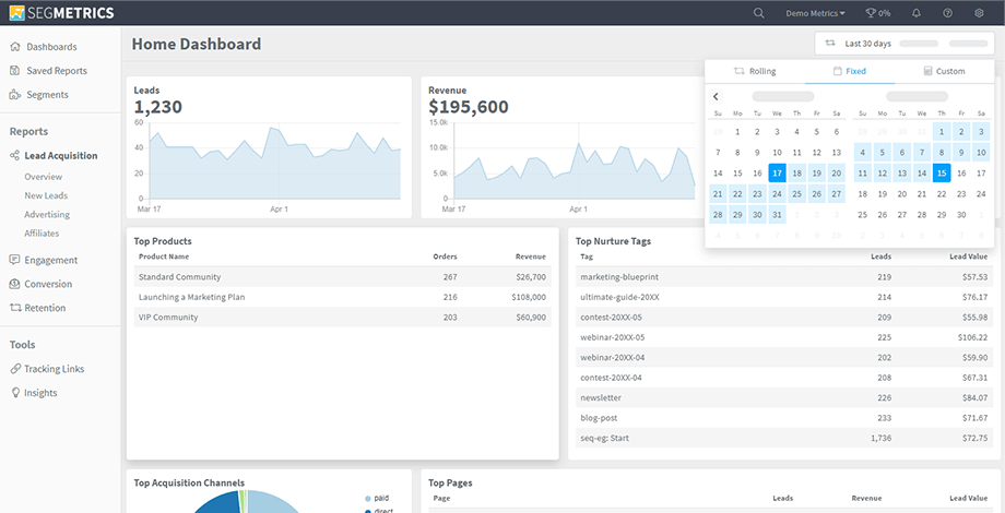 SegMetrics Softare