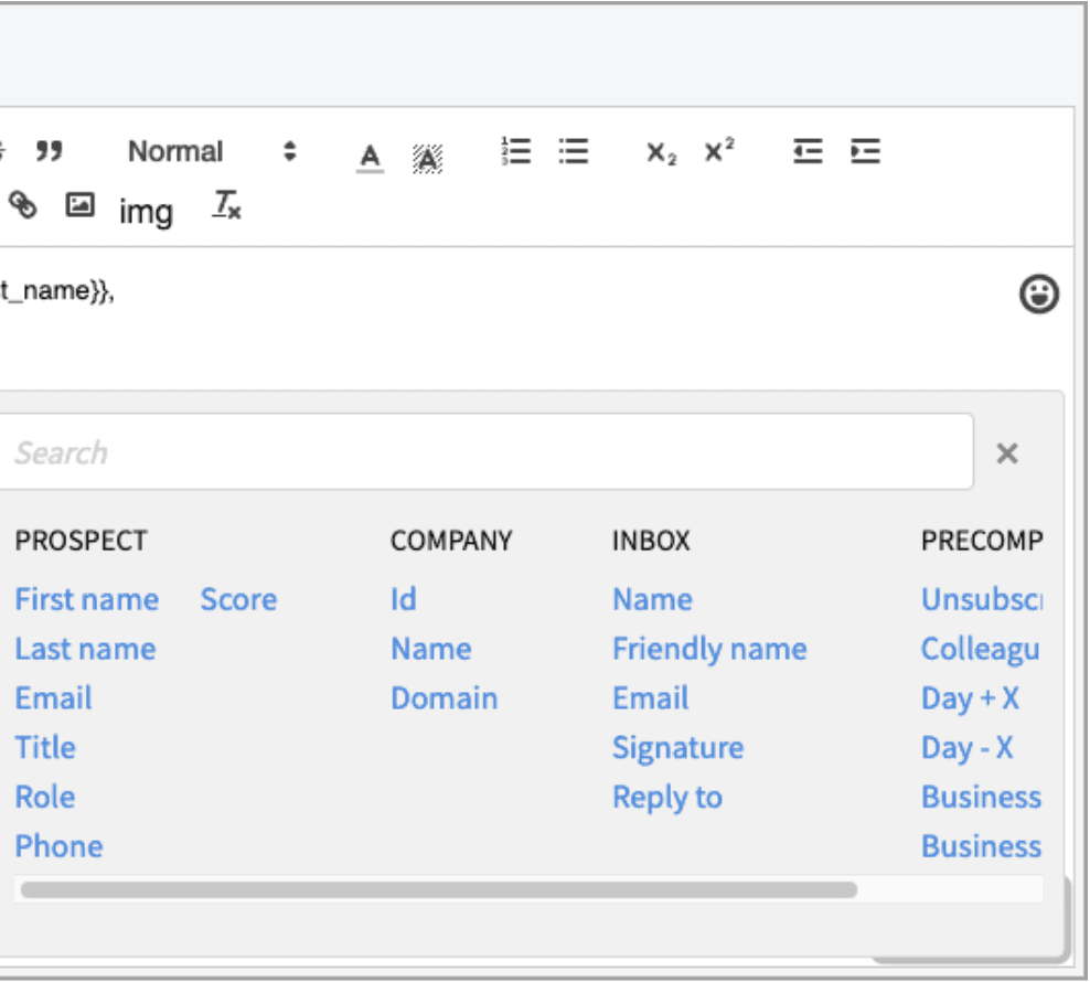 example of adding attributions when creating win-back email templates  example of adding attributions when creating win-back email templates