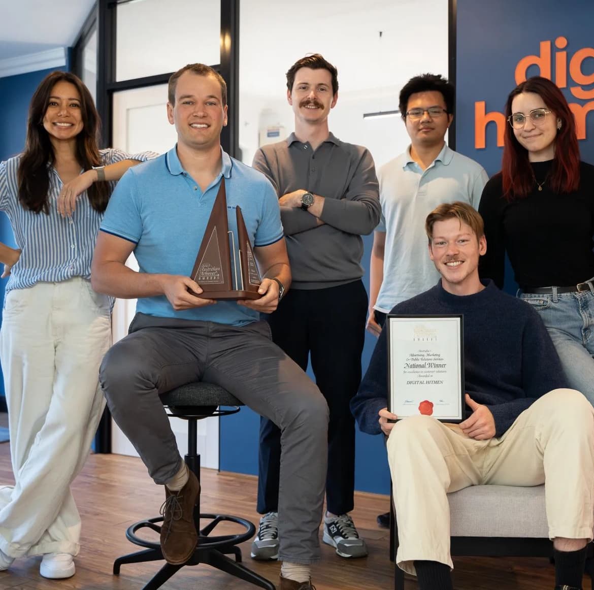 Digital Hitmen customer service award 2023 Digital Hitmen customer service award 2023