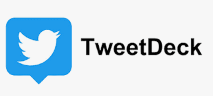 TweetDeck social listening tool logo
