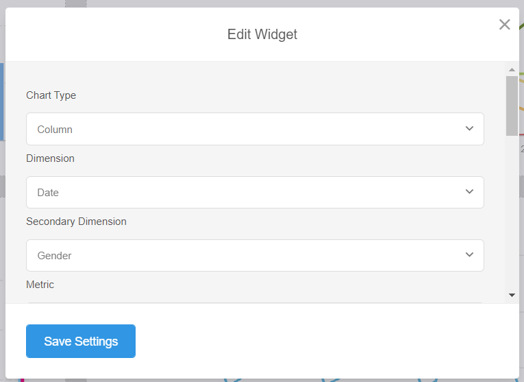 How to Select a Secondary Dimension for Client Reports