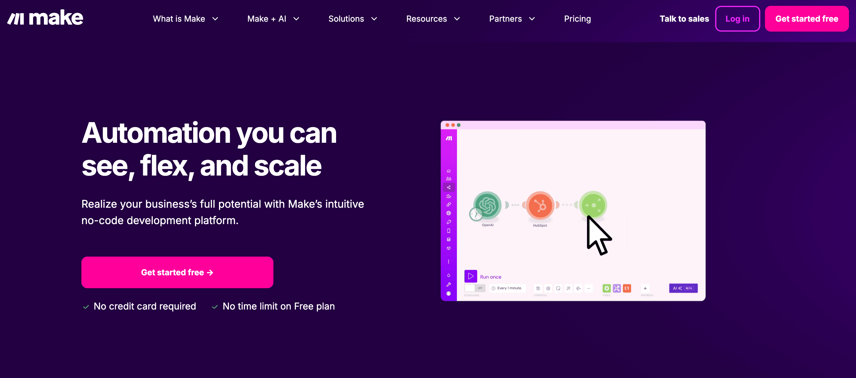 Make Automation Homepage Make Automation Homepage