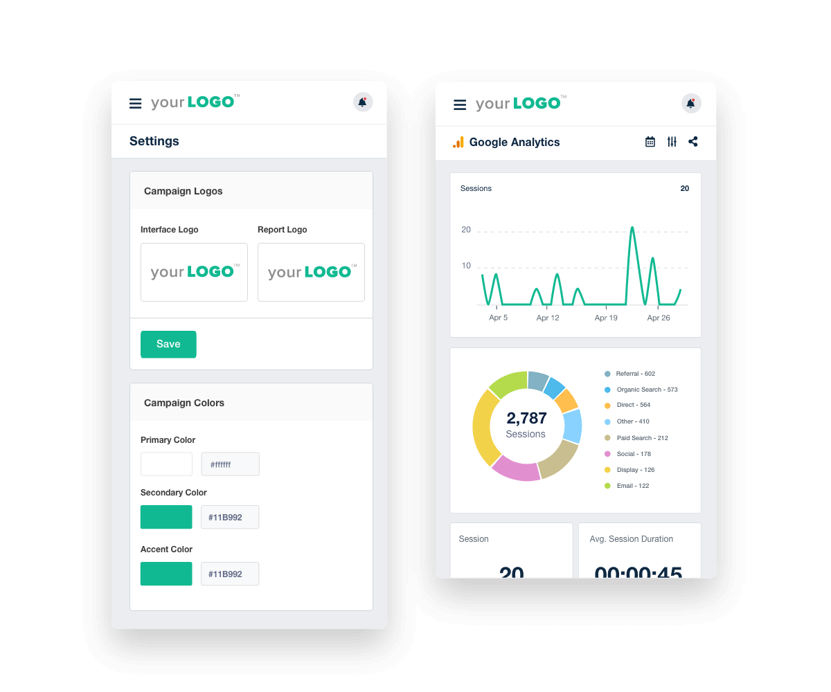 Client Reporting Mobile App Screenshot