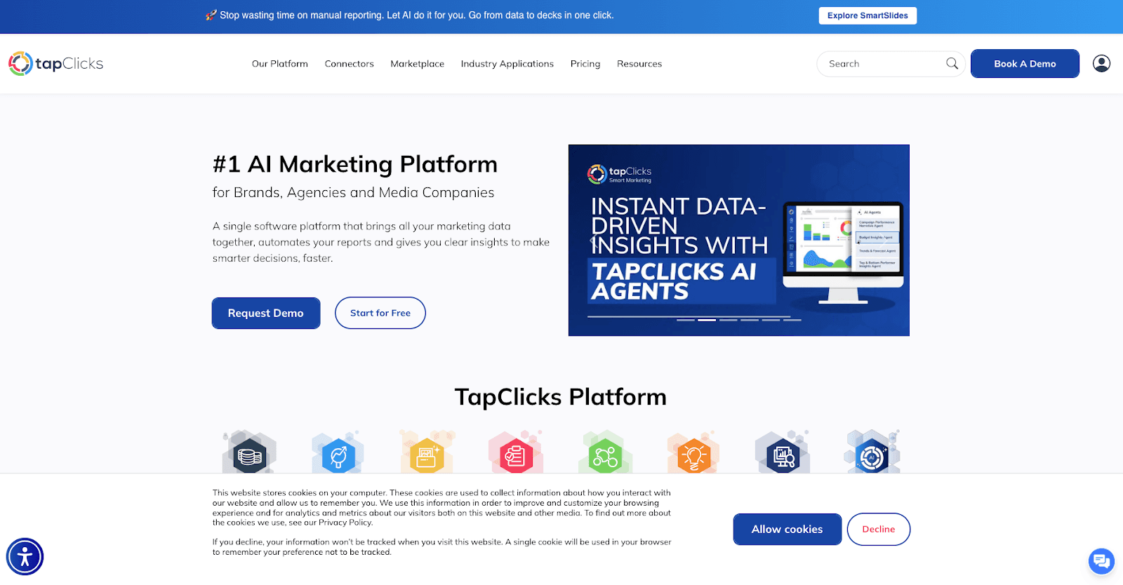 TapClicks Homepage TapClicks Homepage