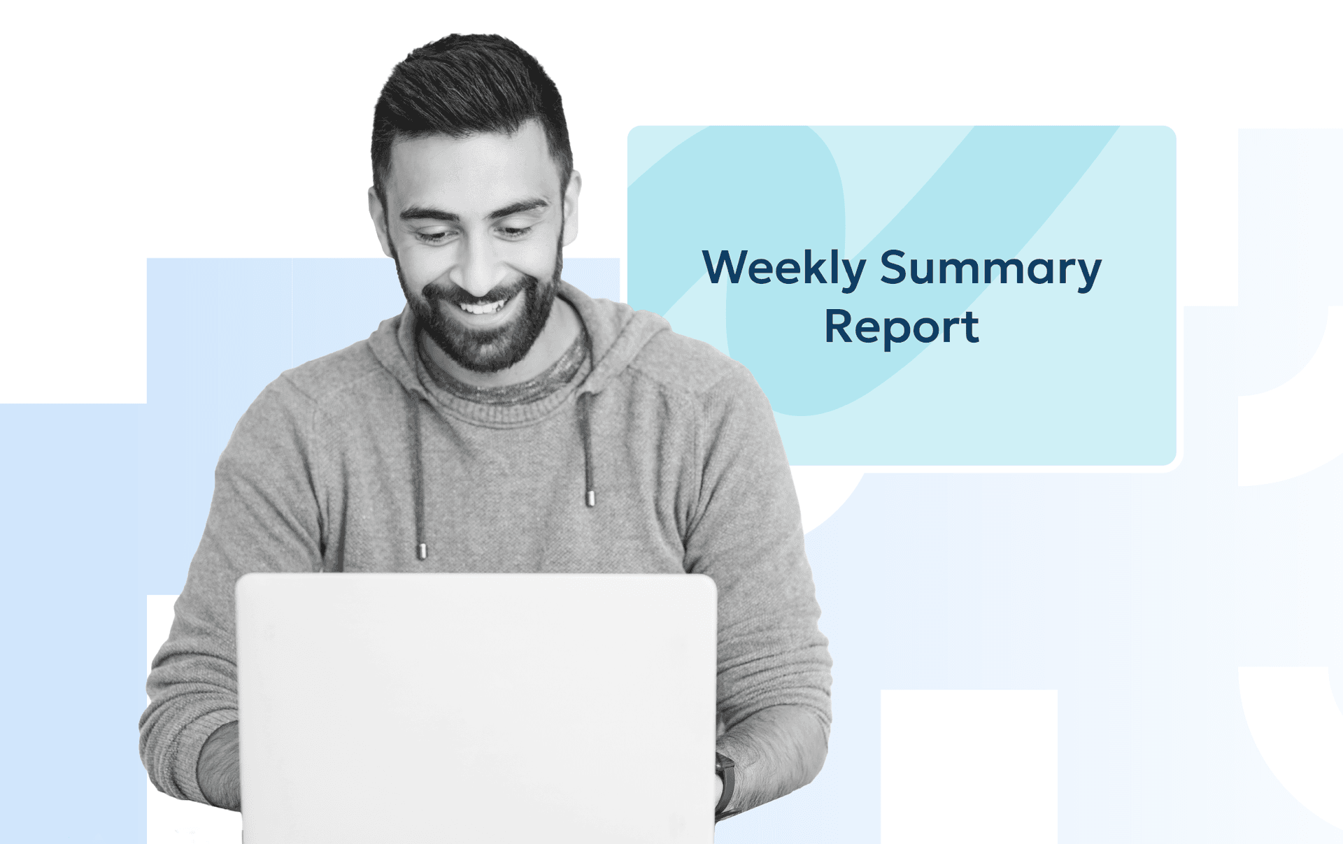 The TL;DR weekly summary report: How to win clients over with shorter, smarter updates Hero image for an article about client weekly summary report best practices