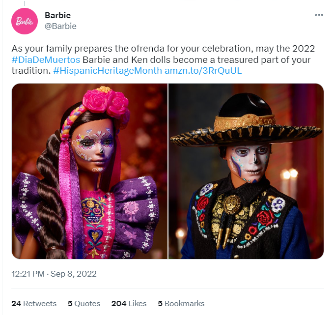 Barbie Dia de Muertos Doll Collection