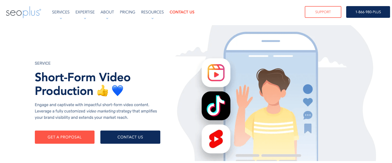 short form video services from seoplus+ 