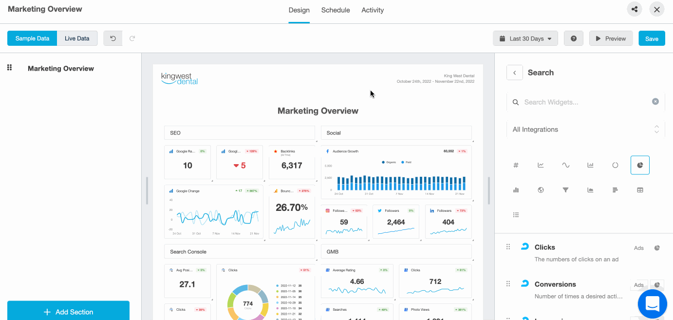 Adding Vendasta To Review Report Example