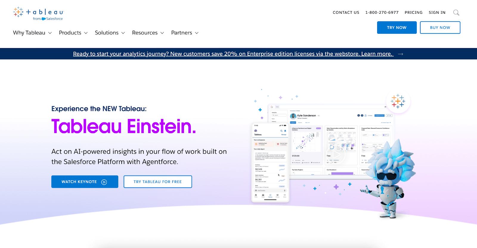Tableau homepage Tableau homepage