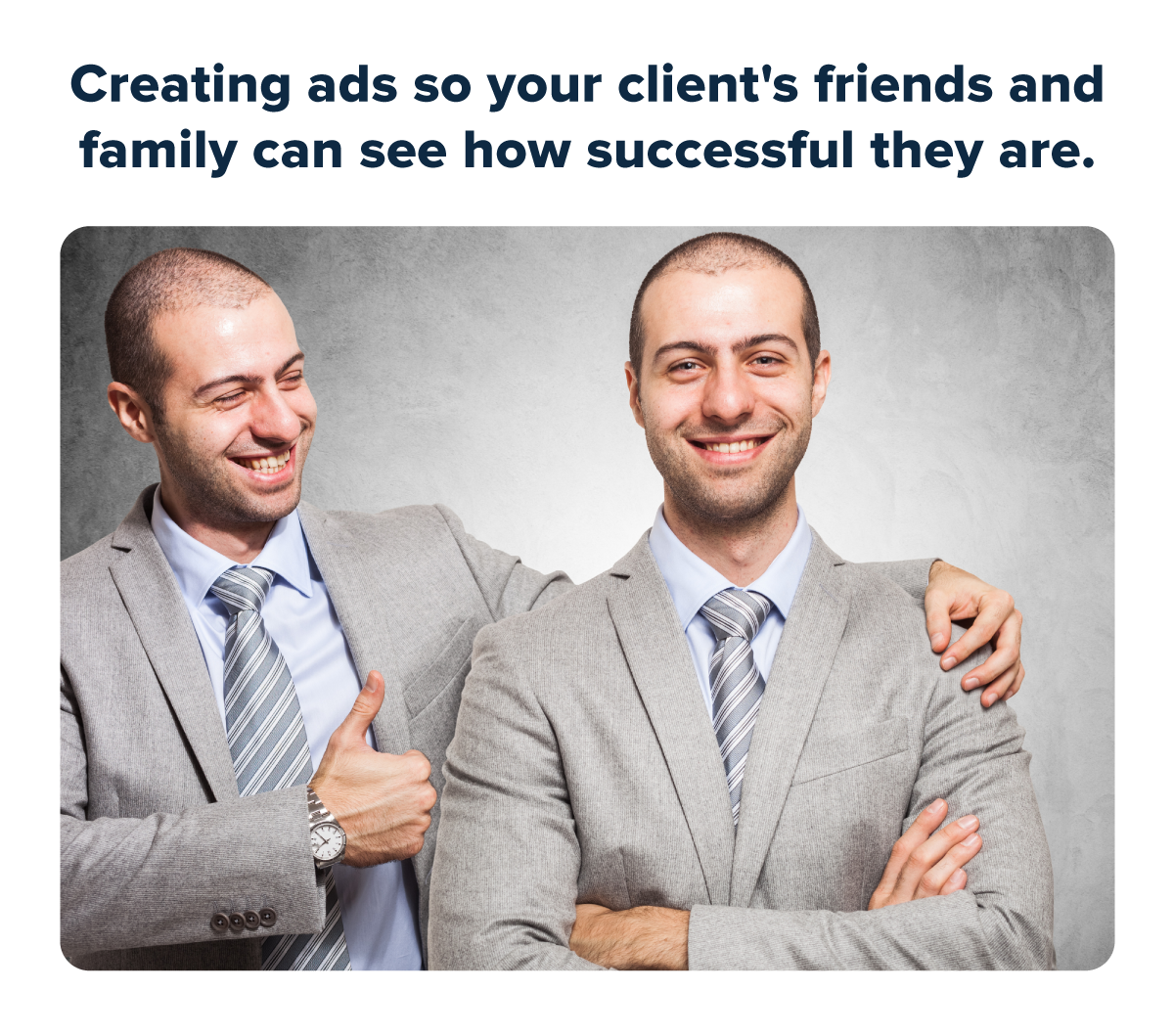 A marketing agency meme about dealing with self-obsessed clients A marketing agency meme about dealing with self-obsessed clients