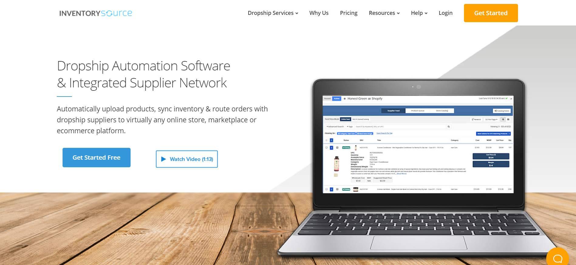 InventorySource Screenshot InventorySource Screenshot