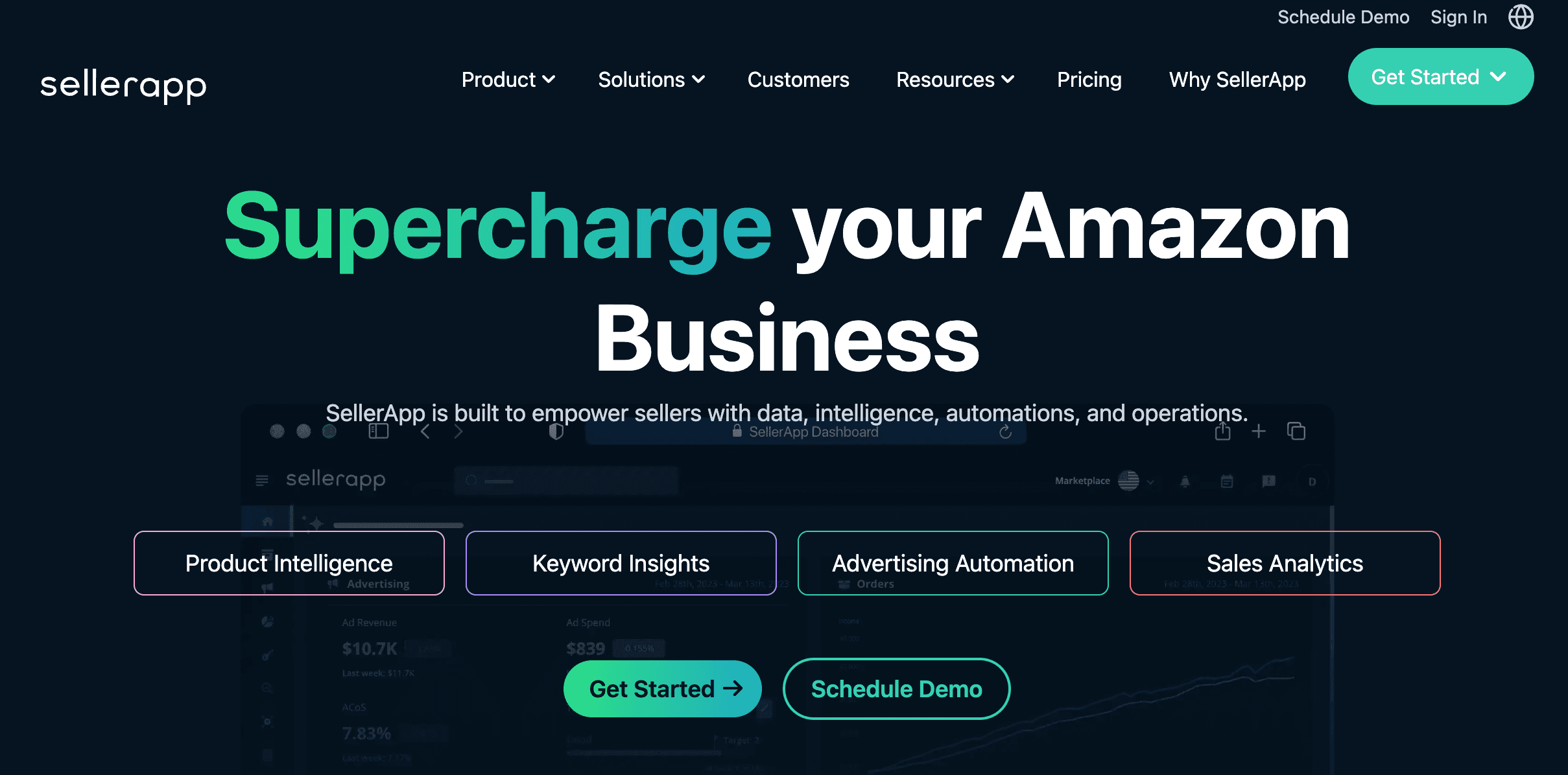 sellerapp homepage sellerapp homepage