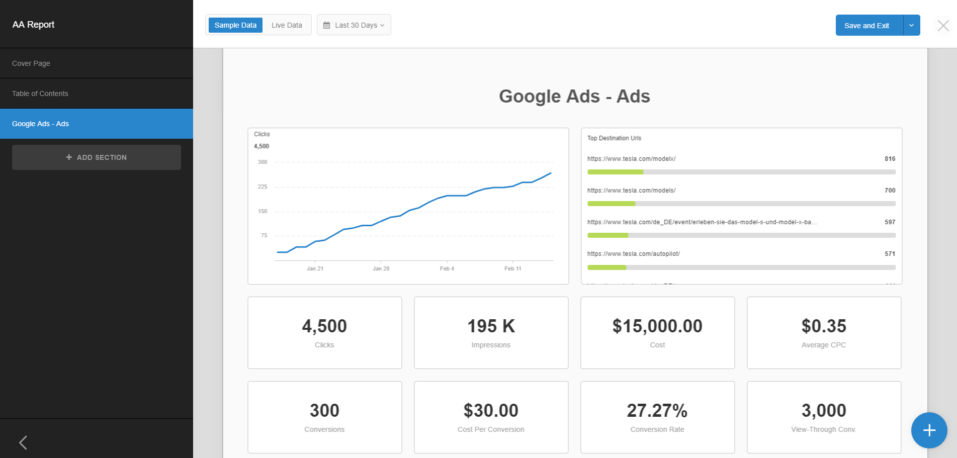 google ads reporting