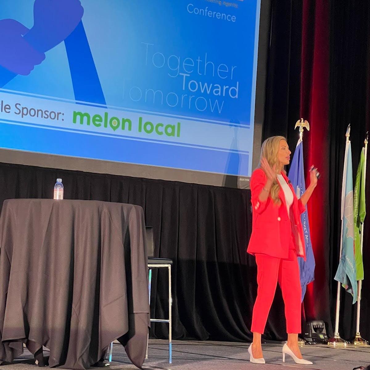 Whitney Green-Olson takes charge on stage