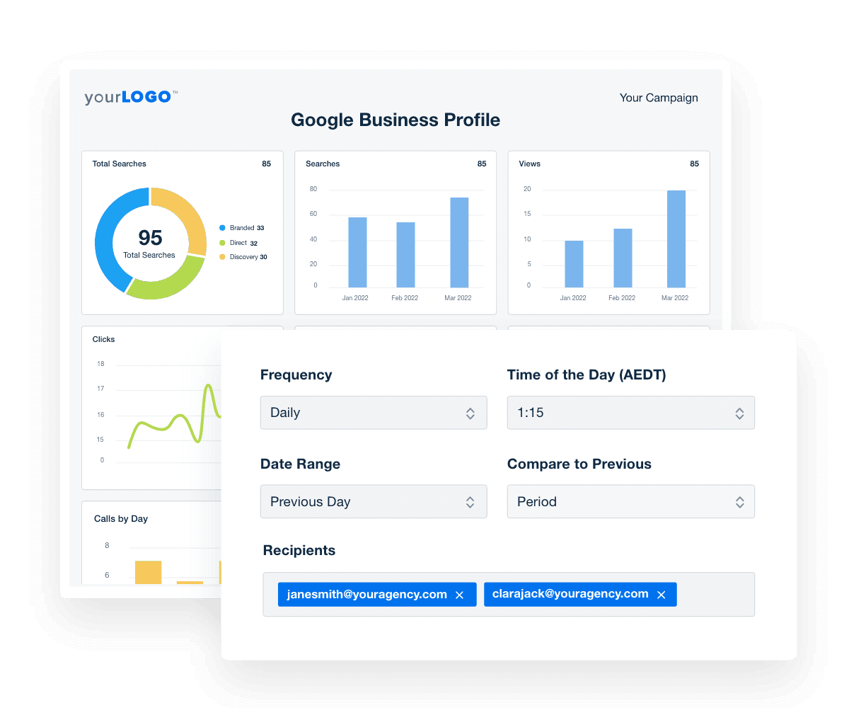Automated Google Business Profile Reporting Tool