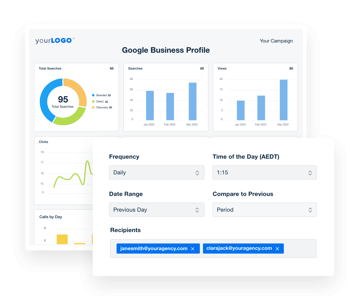 Automated Google Business Profile Reporting Tool