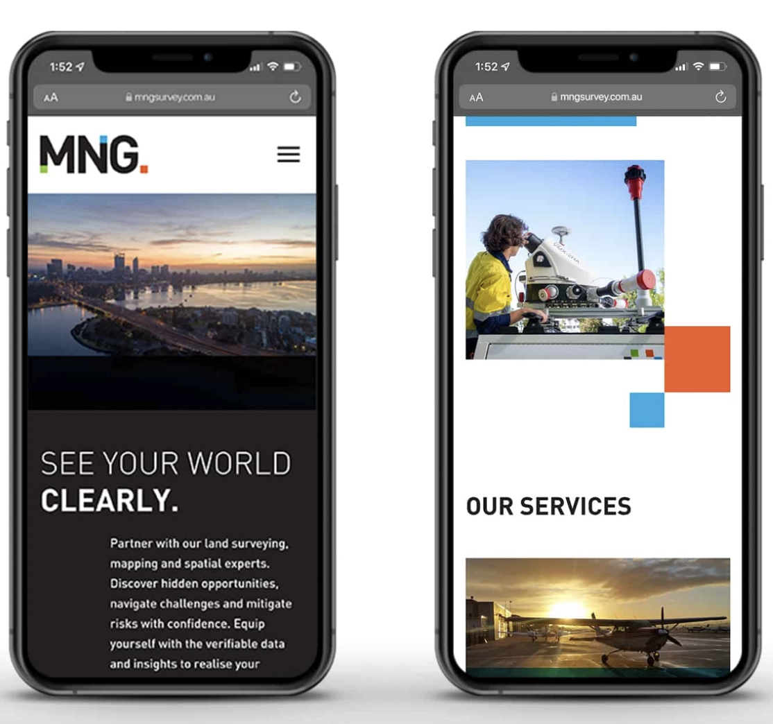 Image showing a website after being rebranded with a sleek and modern look Image showing a website after being rebranded with a sleek and modern look
