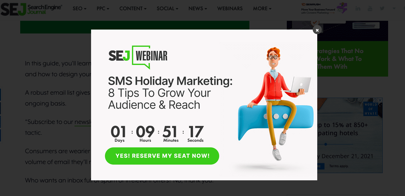 Webinar lead magnet Webinar lead magnet