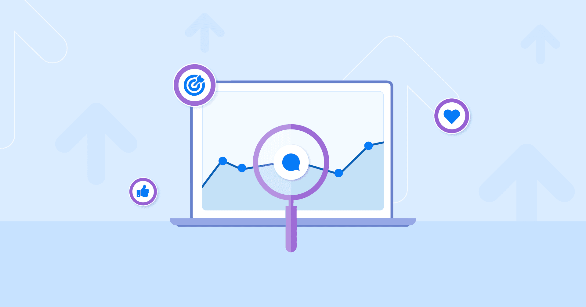 How To Use a Social Media Tracker to Improve Reach and Engagement Image of a Laptop Showing a Social Media Tracker Investigating trends