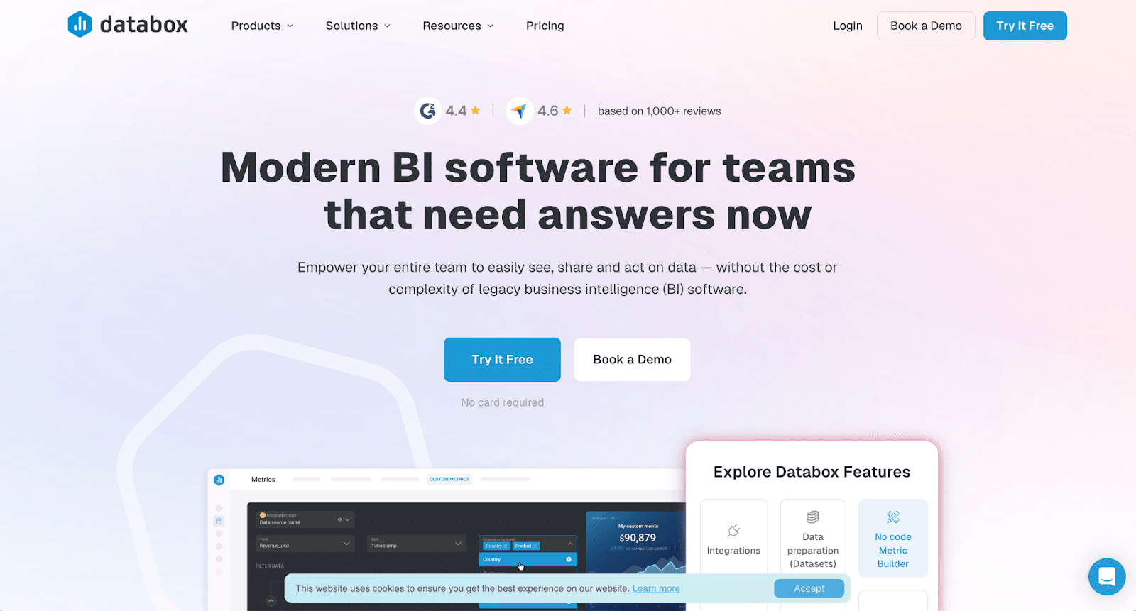 Databox Homepage Databox Homepage