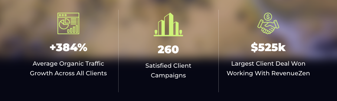 Screenshot of RevenueZen Client Growth Metrics Screenshot of RevenueZen Client Growth Metrics