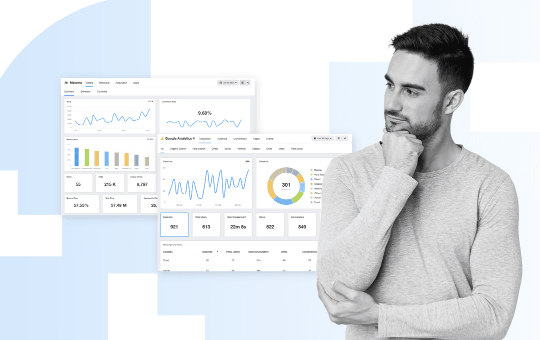 Matomo vs. Google Analytics for Marketing Agencies
 Matomo vs. Google Analytics for Marketing Agencies