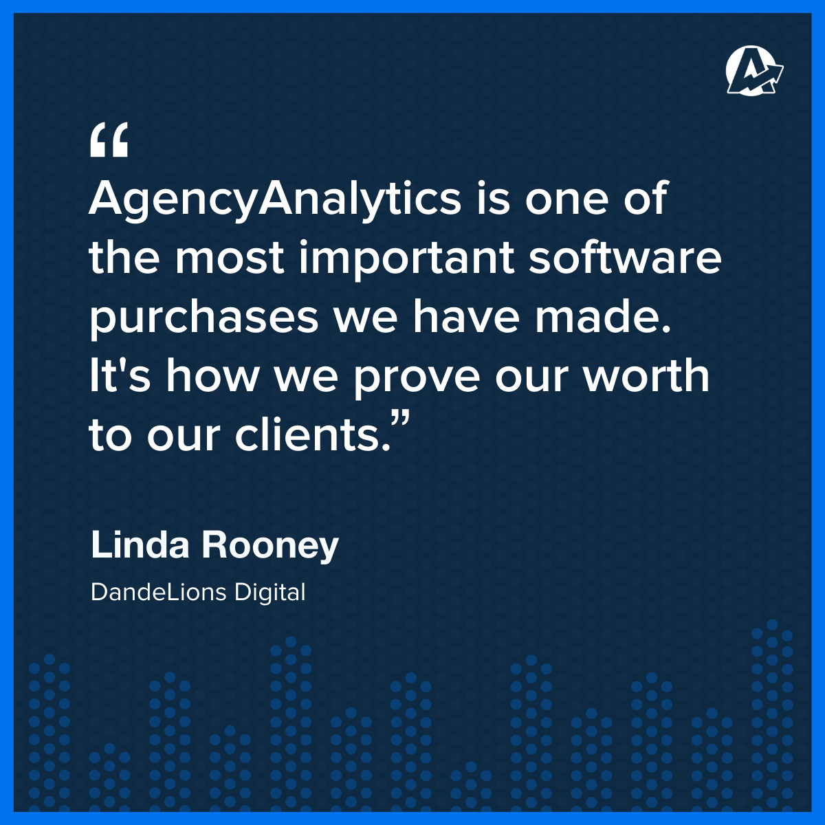 Linda Rooney AgencyAnalytics Review