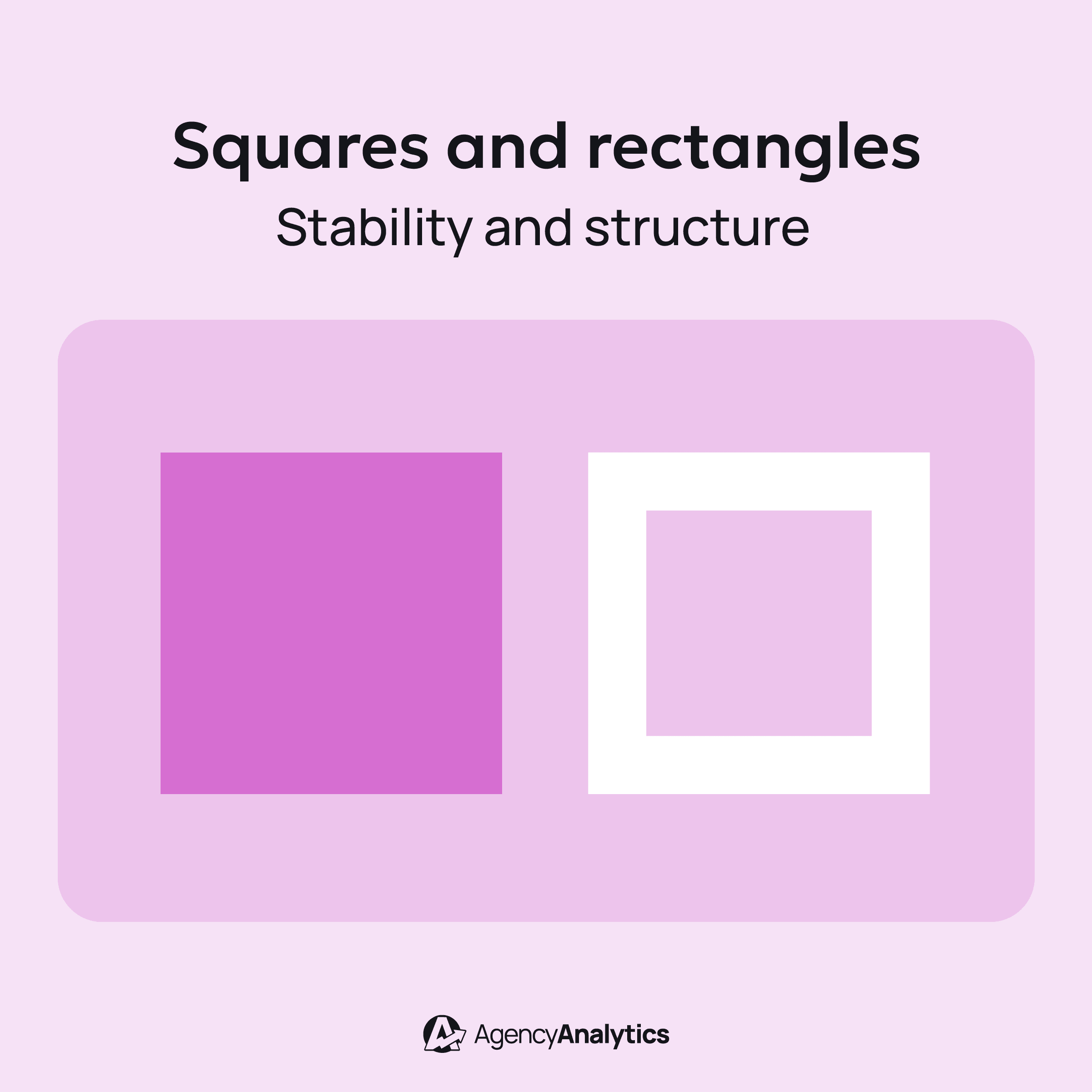 An image illustrating the psychology and meaning behind squares and rectangles An image illustrating the psychology and meaning behind squares and rectangles