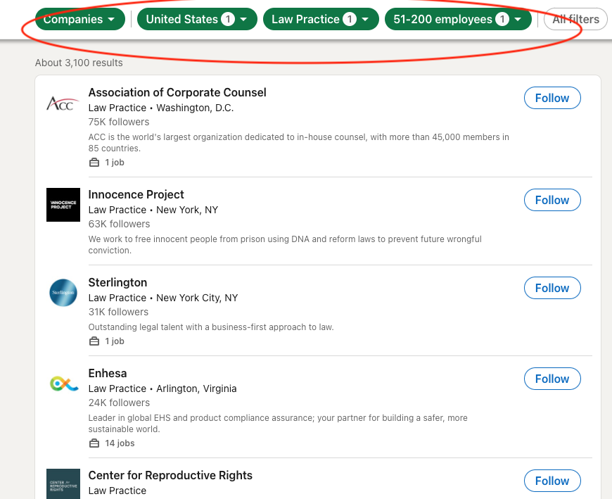 LinkedIn Group Filters LinkedIn Group Filters