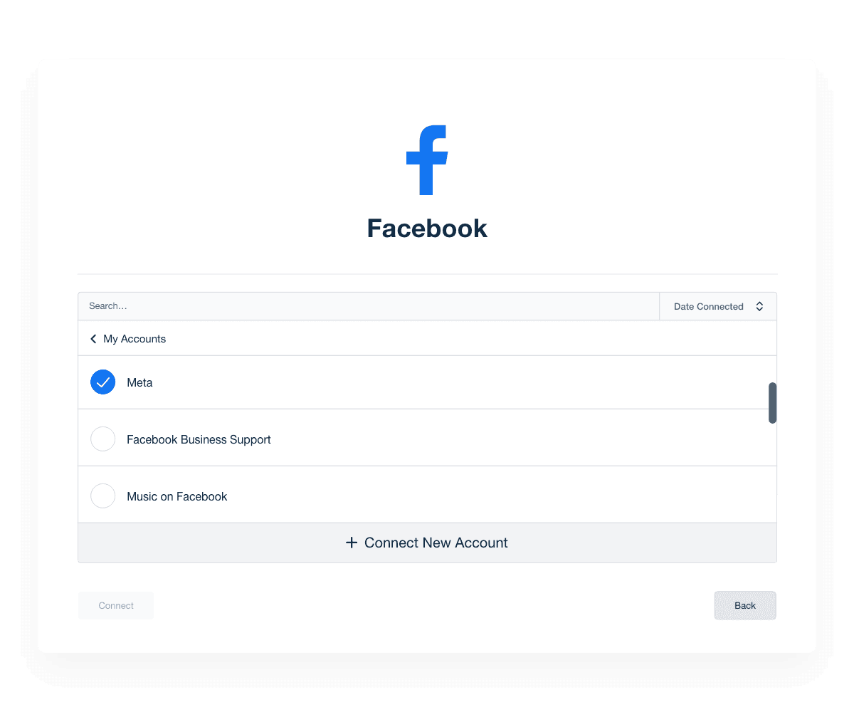 all client Facebook campaigns from one account