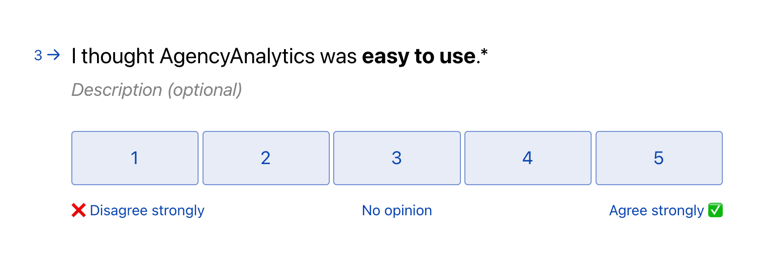 AgencyAnalytics System Usability Scale (SUS) AgencyAnalytics System Usability Scale (SUS)