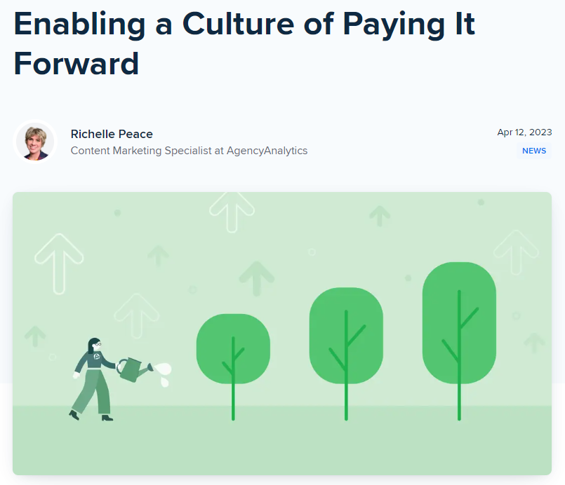 enabling a culture of paying it forward for positive recruitment marketing  enabling a culture of paying it forward for positive recruitment marketing