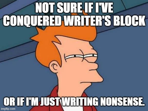 Writing Nonsense Content Brief Meme