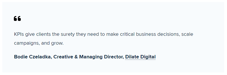 Bodie Czeladka Agency Quote Example Bodie Czeladka Agency Quote Example