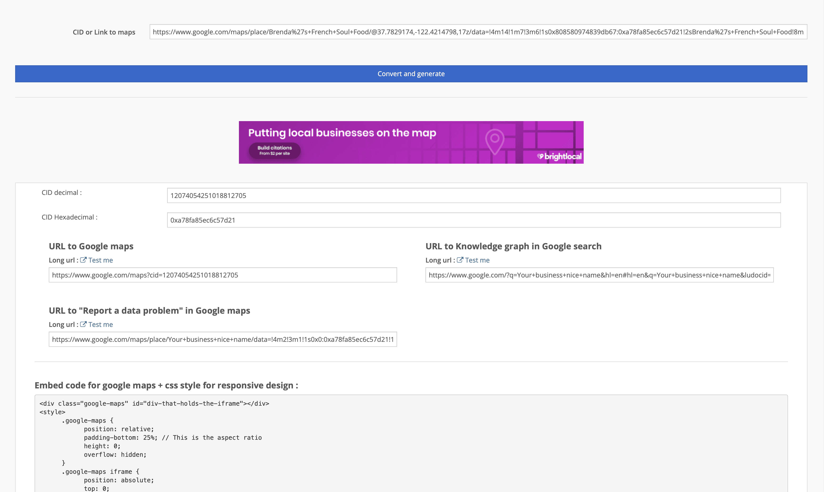 cid number resulting from a cid converter tool example  cid number resulting from a cid converter tool example