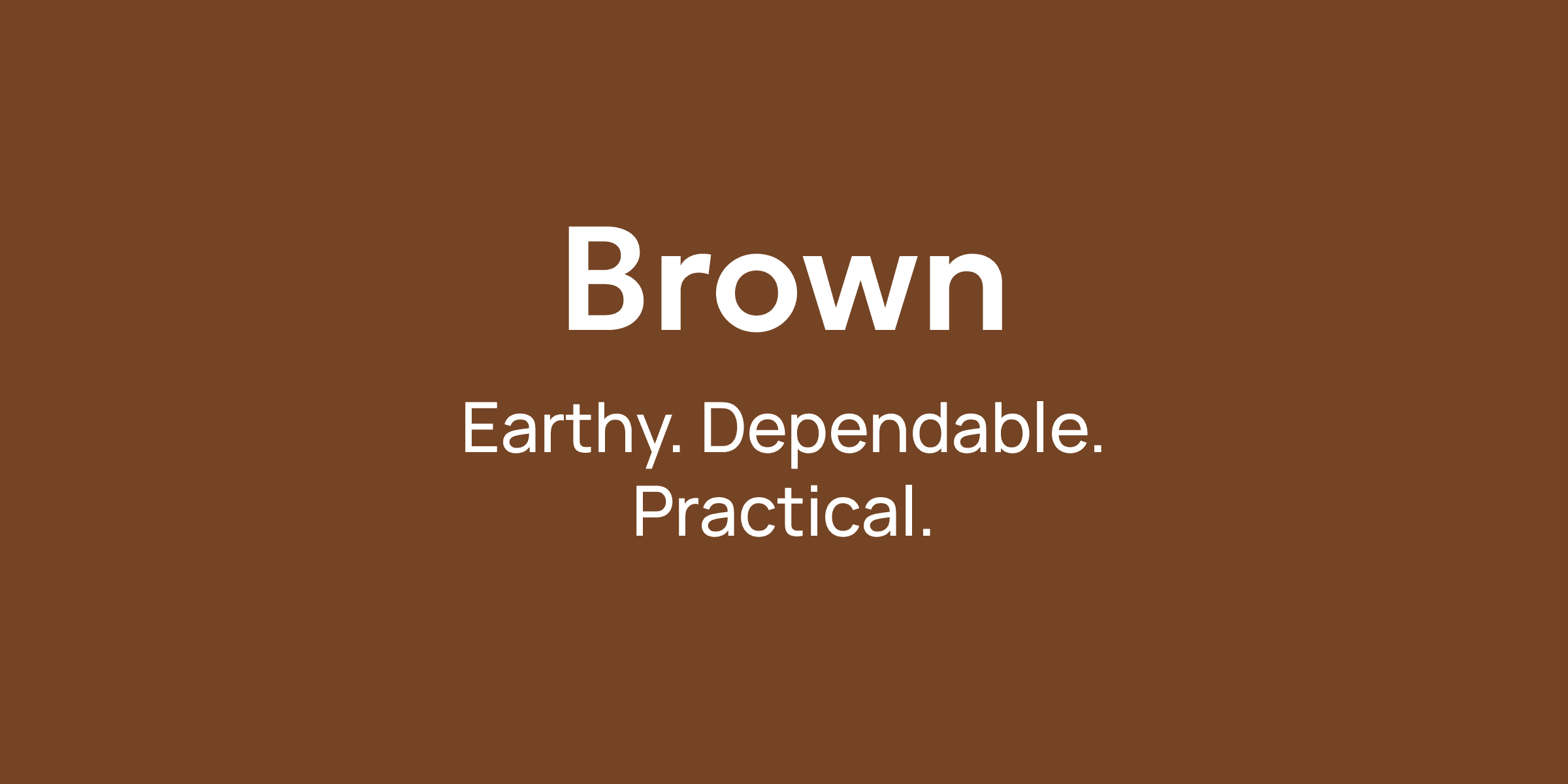 An image illustrating the psychology behind the color brown An image illustrating the psychology behind the color brown