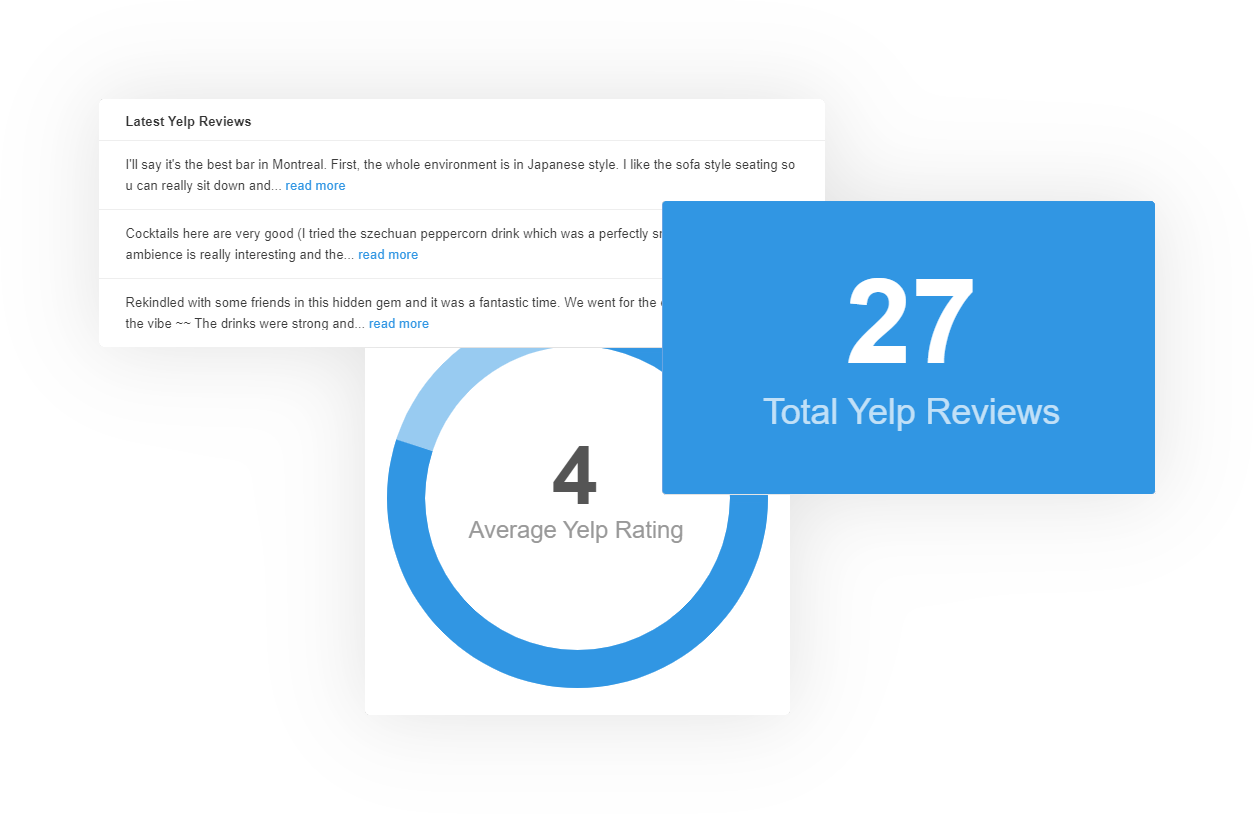 yelp dashboard reviews