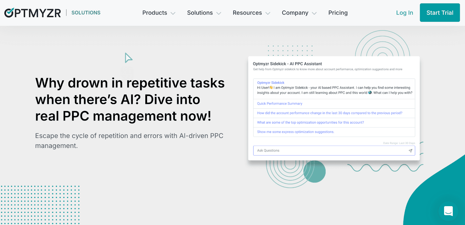 Optmyzr AI Data Analysis Tool Optmyzr AI Data Analysis Tool