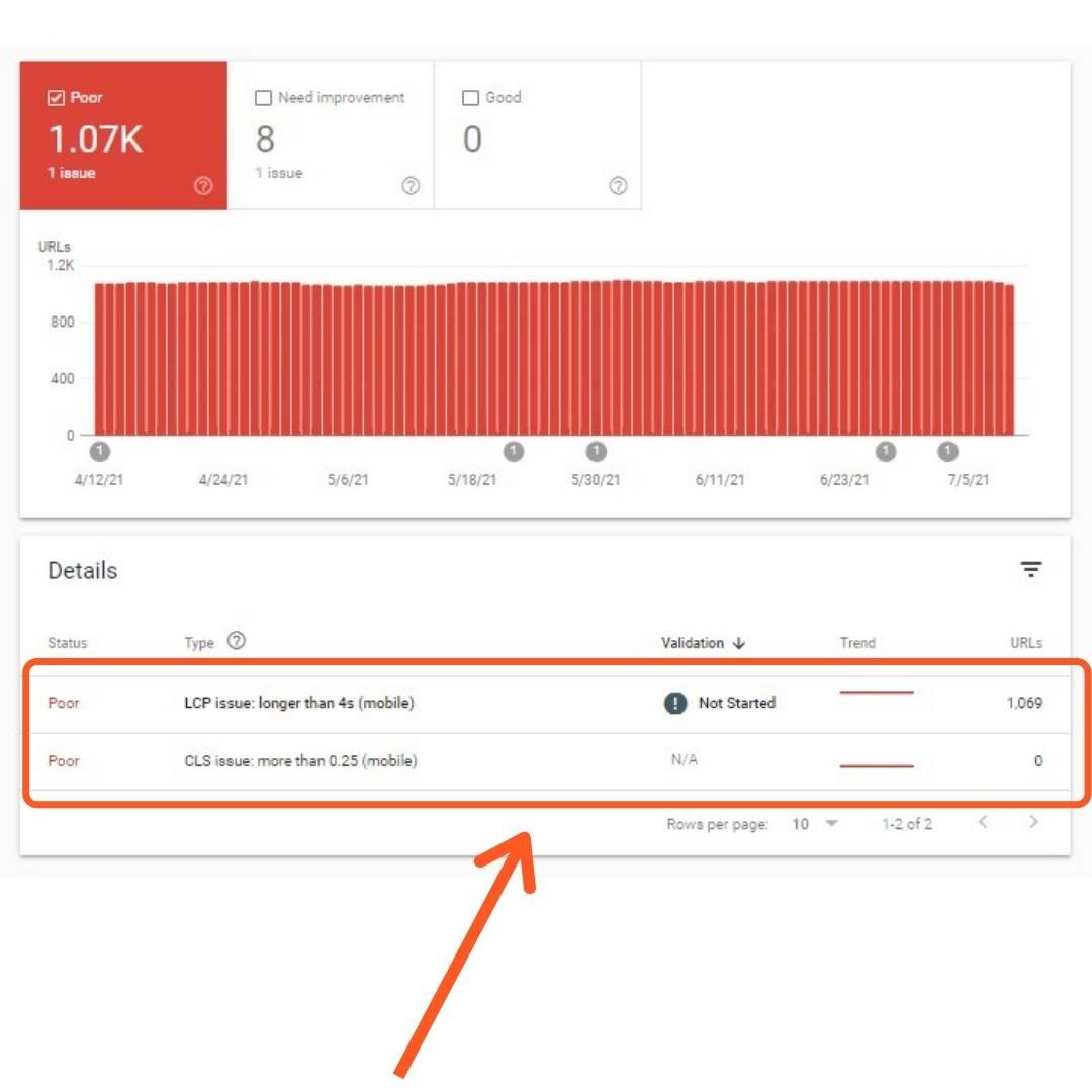 Google PageSpeed Insights Report Example