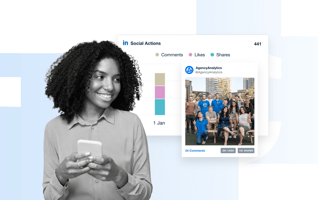 A blog hero image for an article on LinkedIn Analytics Tools. A blog hero image for an article on LinkedIn Analytics Tools.